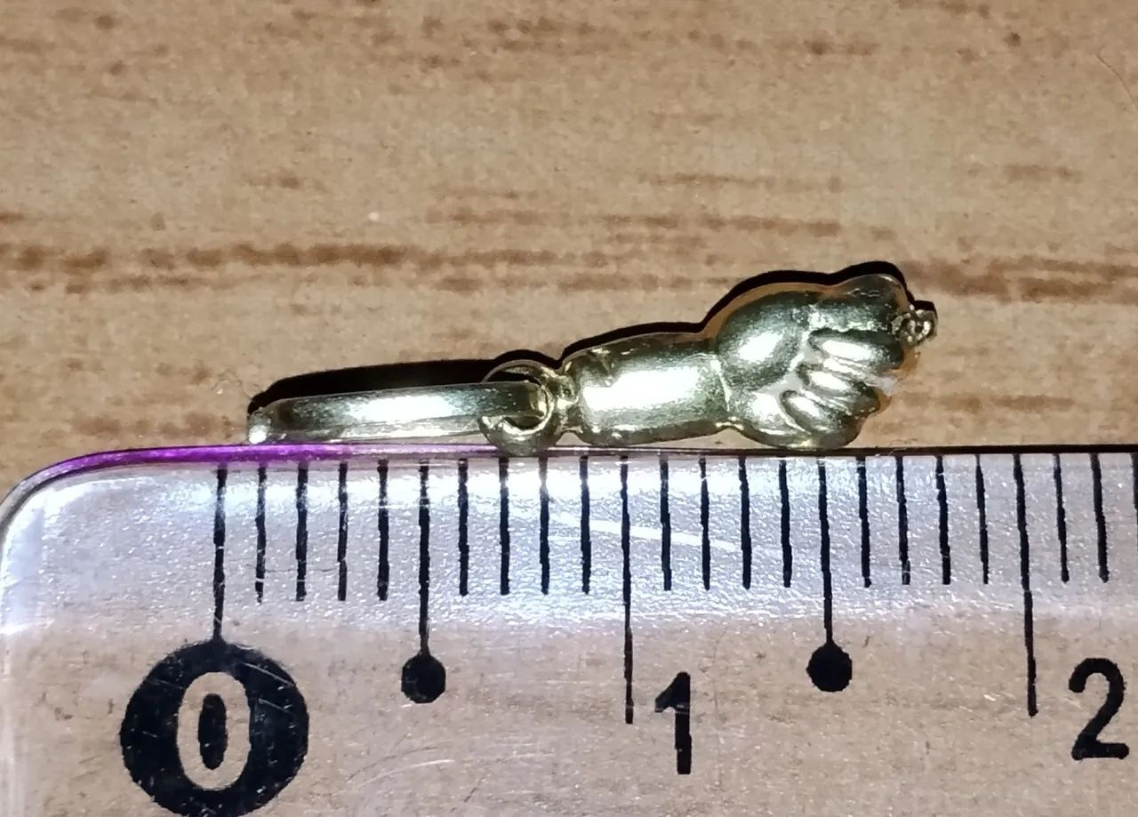 Pingente ouro 18 k. Figa - Foto 2
