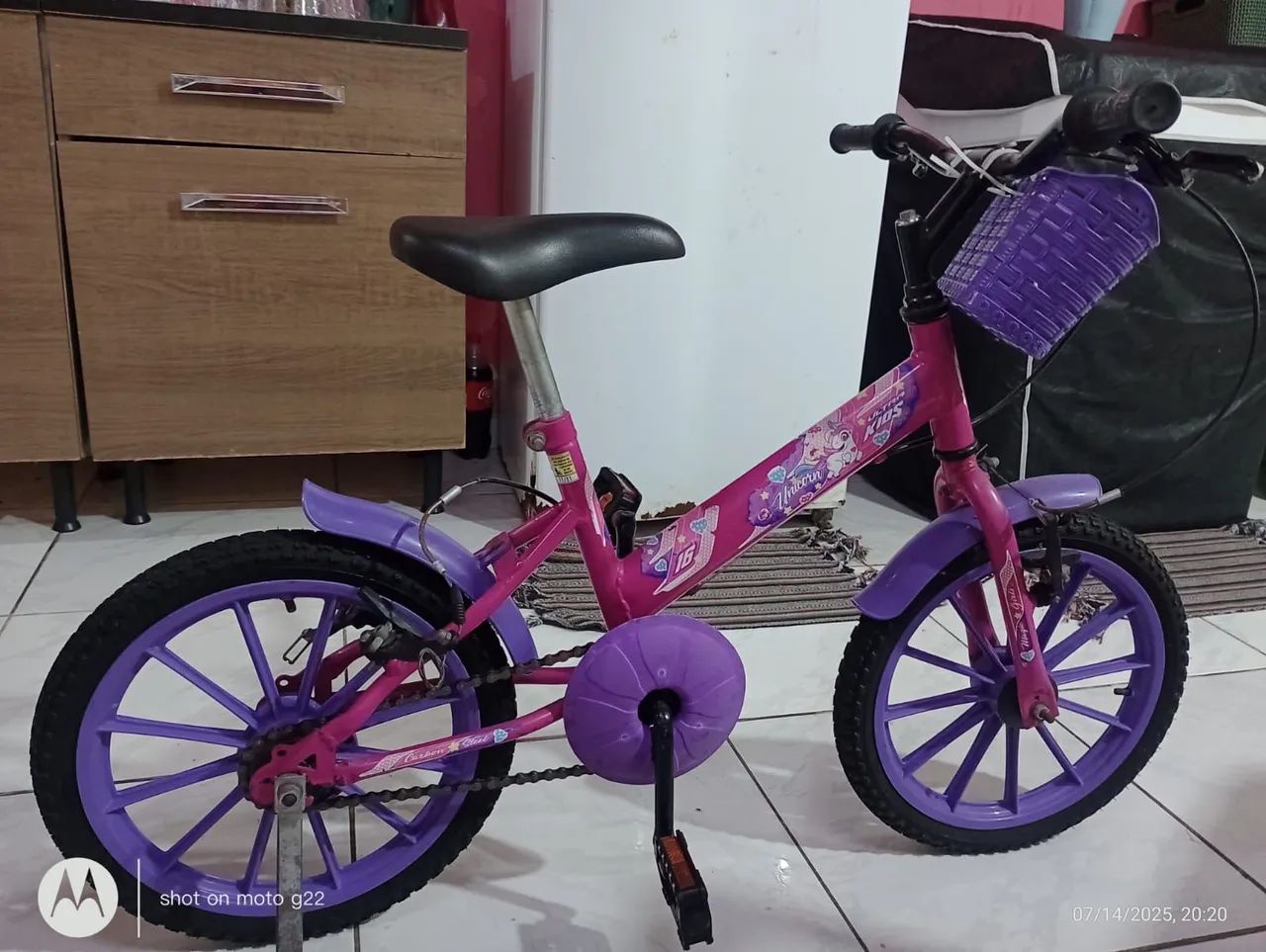 Bicicleta Infantil Feminina Aro 16