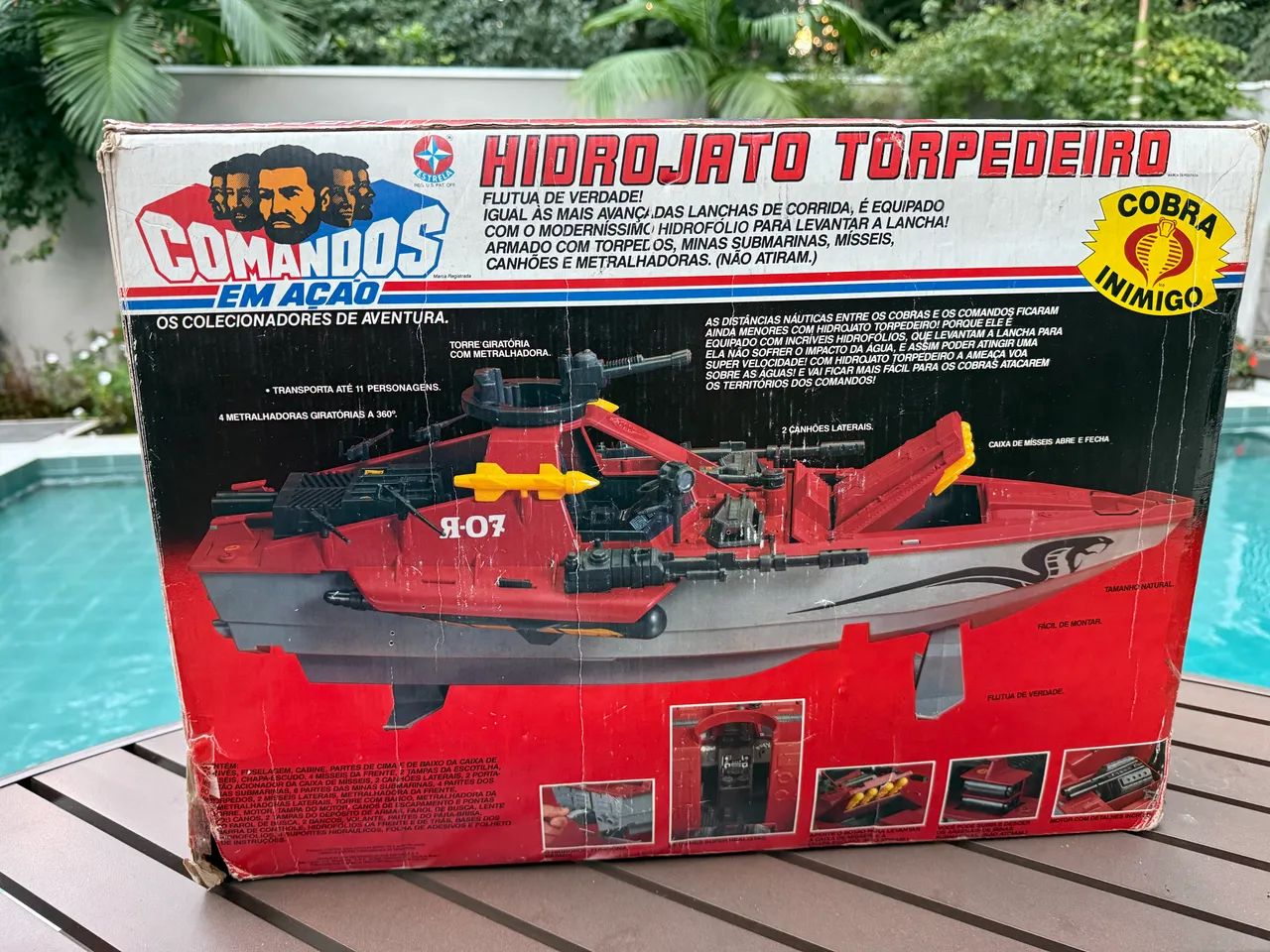 Comandos em Ação Estrela Hidrojato Torpedeiro - 1988 - - Foto 4