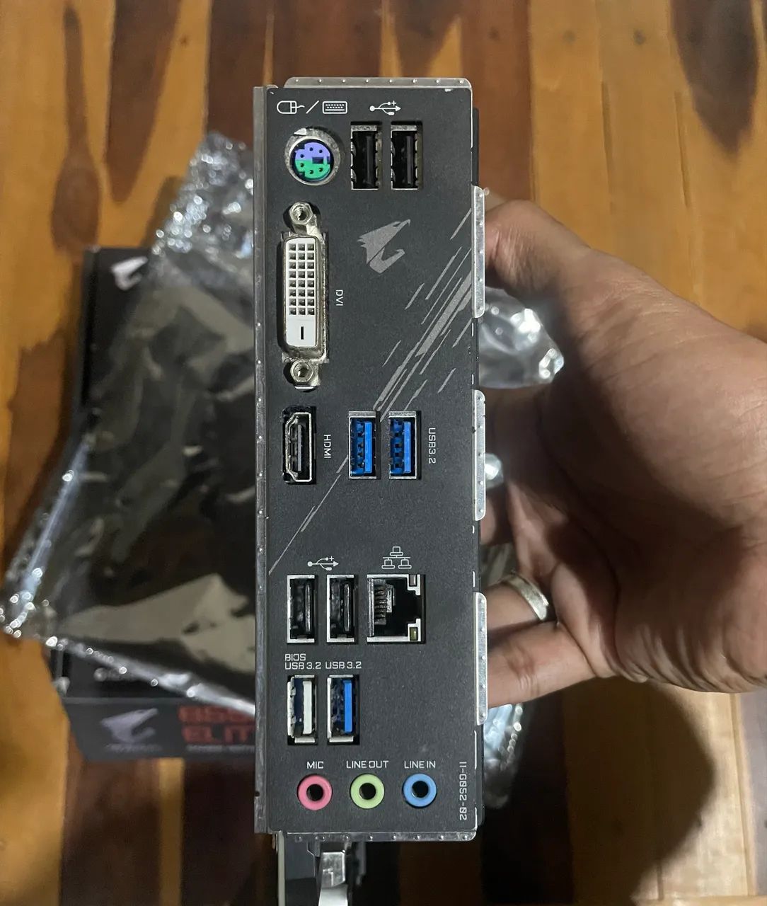 PLACA-MÃE B550M AORUS ELITE ? EXCELENTE ESTADO! - Foto 4