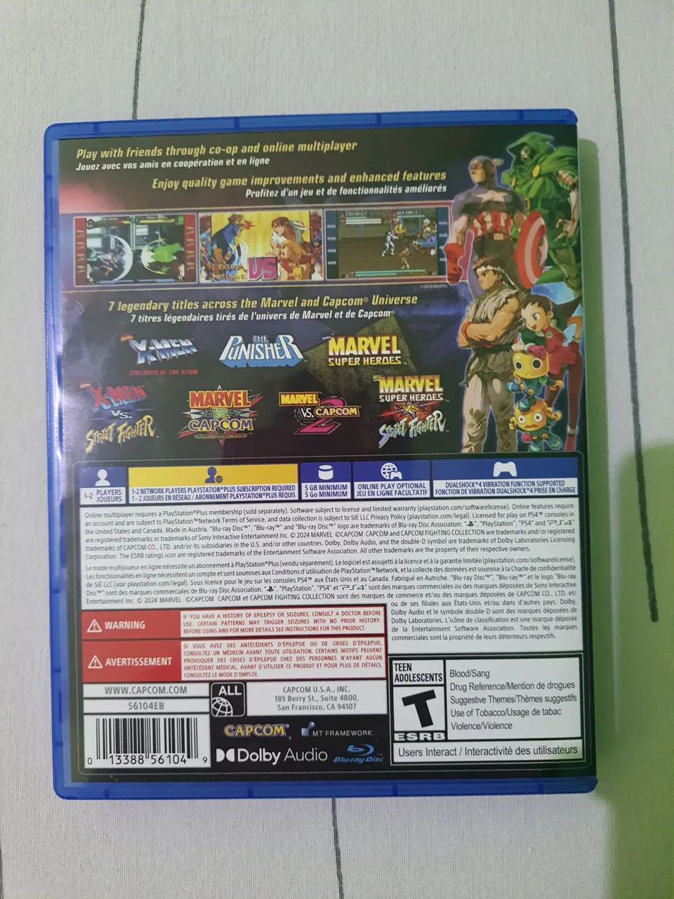 Jogo de Ps4 - Marvel vs Capcom - Foto 3