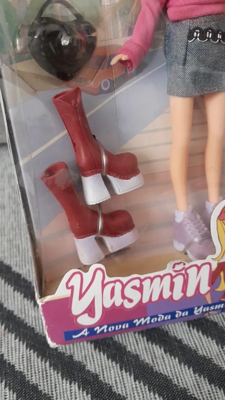 Boneca  antiga Yasmin ano 2001- da Braskit -completa - Foto 2