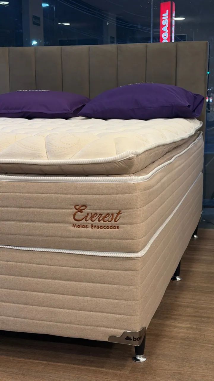CAMA BOX QUEEN - 158X198 - EVEREST  - Foto 3