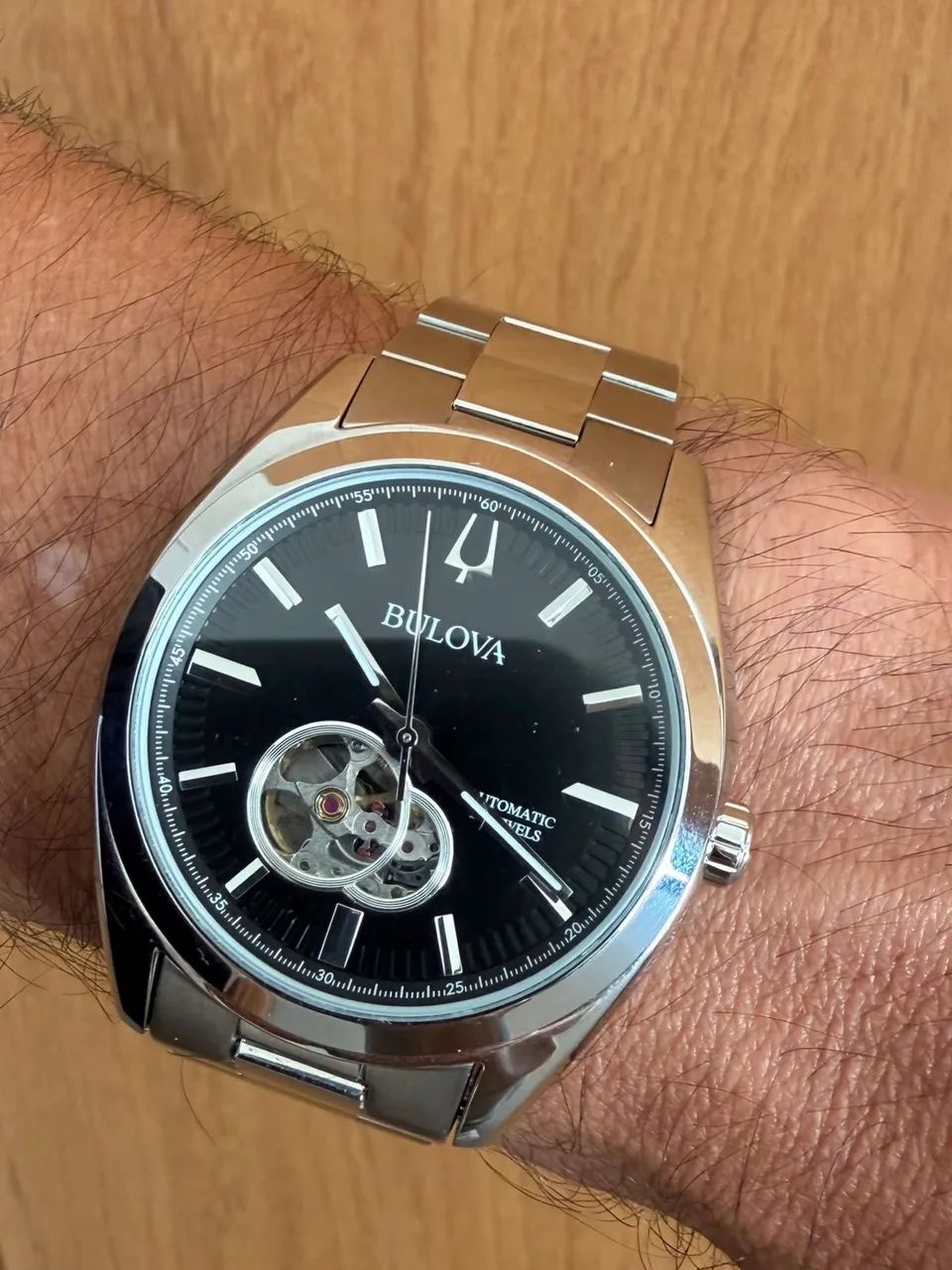 Relógio Bulova Surveyor Automatic Open Heart - Foto 4