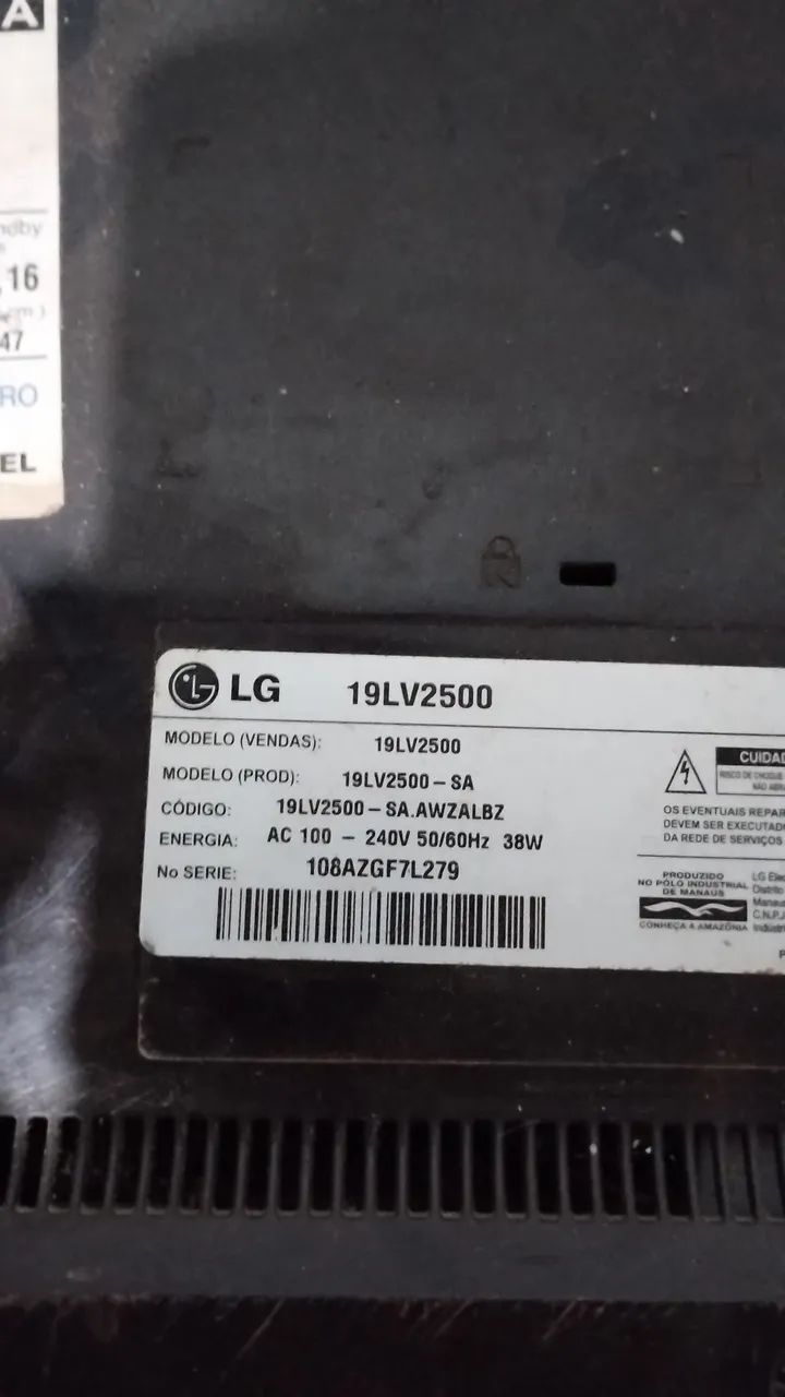 Tv retirada de peças  - Foto 2