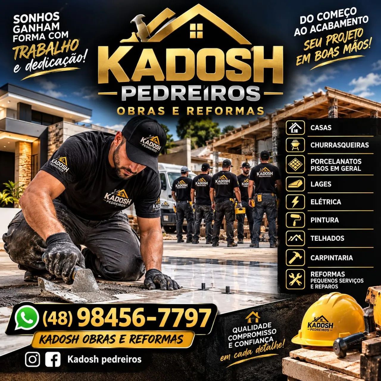 Pedreiro profissionais 
