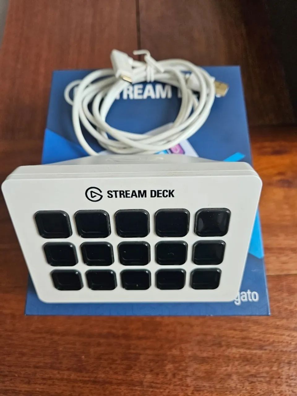 Stream Deck Elgato MK.2 BRANCO (15 Teclas) - NOVO NA CAIXA
