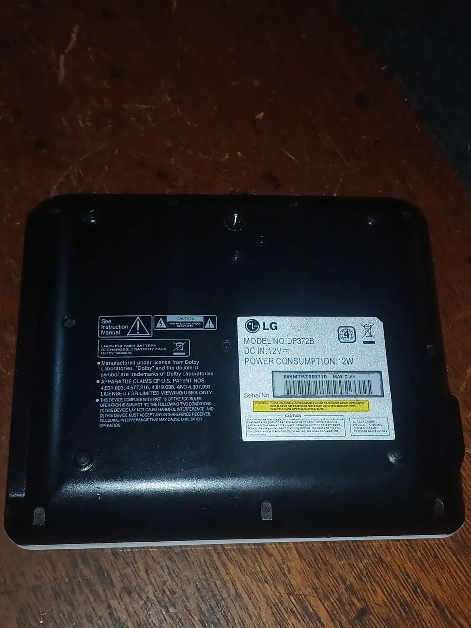 Dvd Player Portátil com tela LCD 6 polegadas  - Foto 2