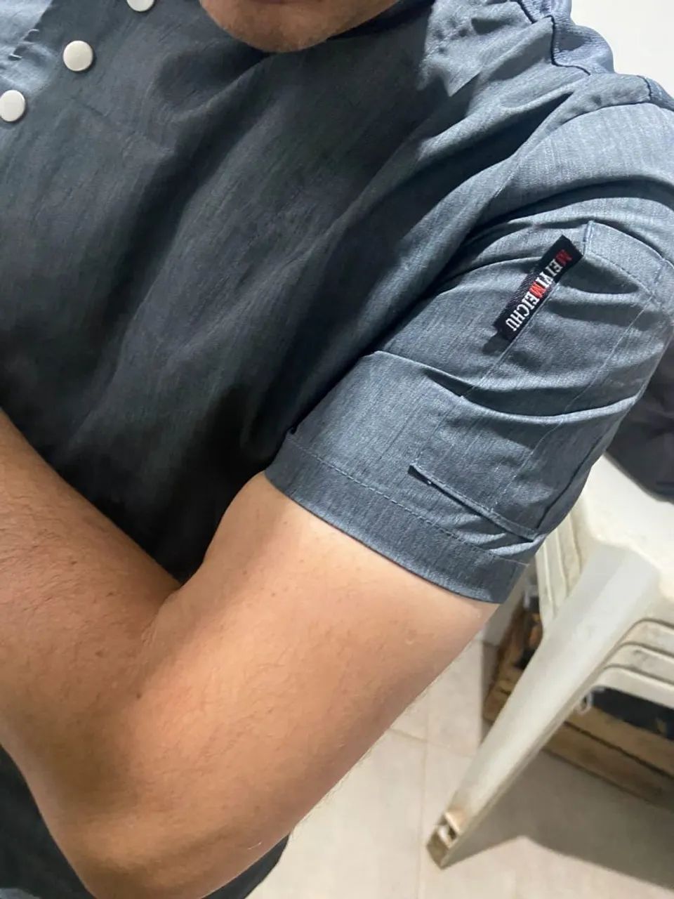 Dólmã Cinza Profissional - Nova (Nunca usada) - Foto 4