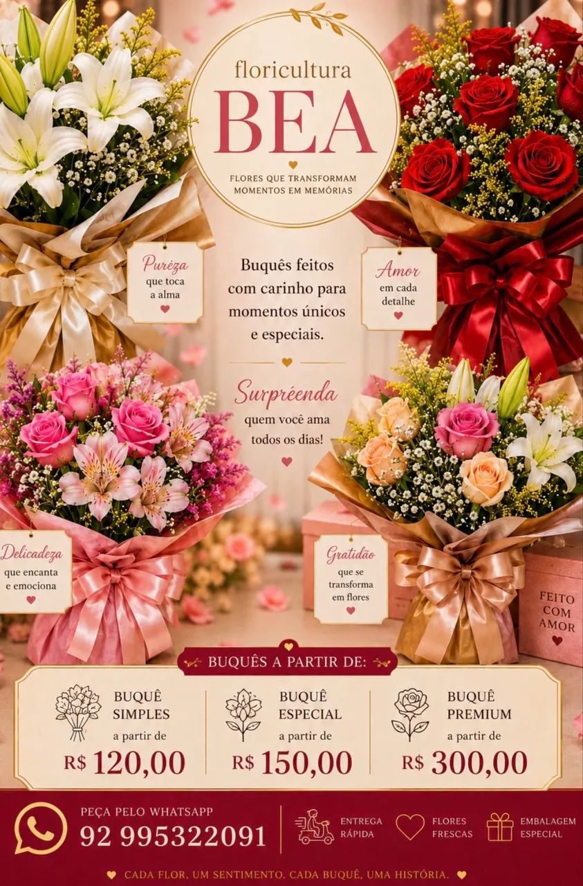 Buquê de rosas 