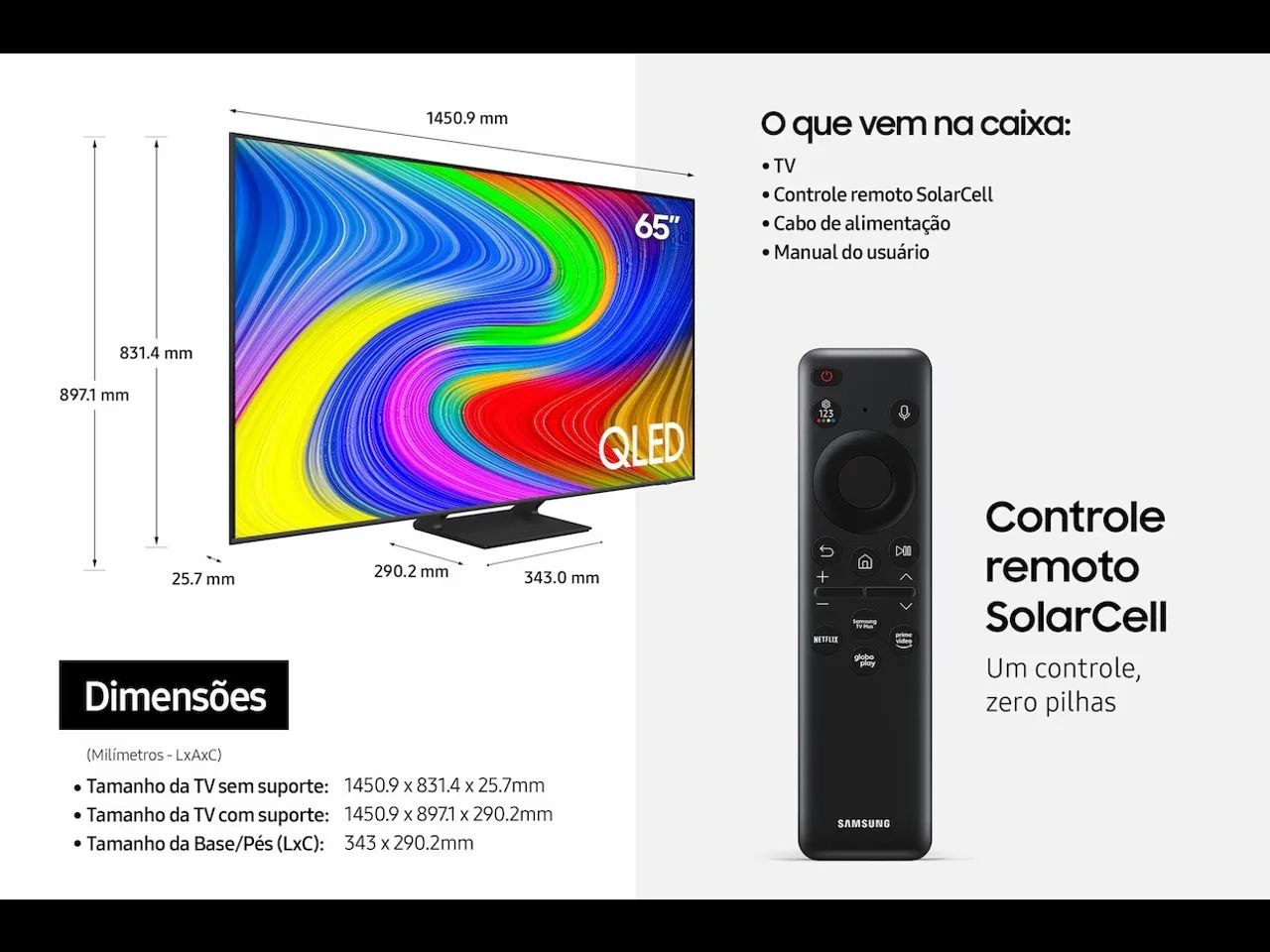 Smart tv 65 Samsung Qled 4K - Foto 2