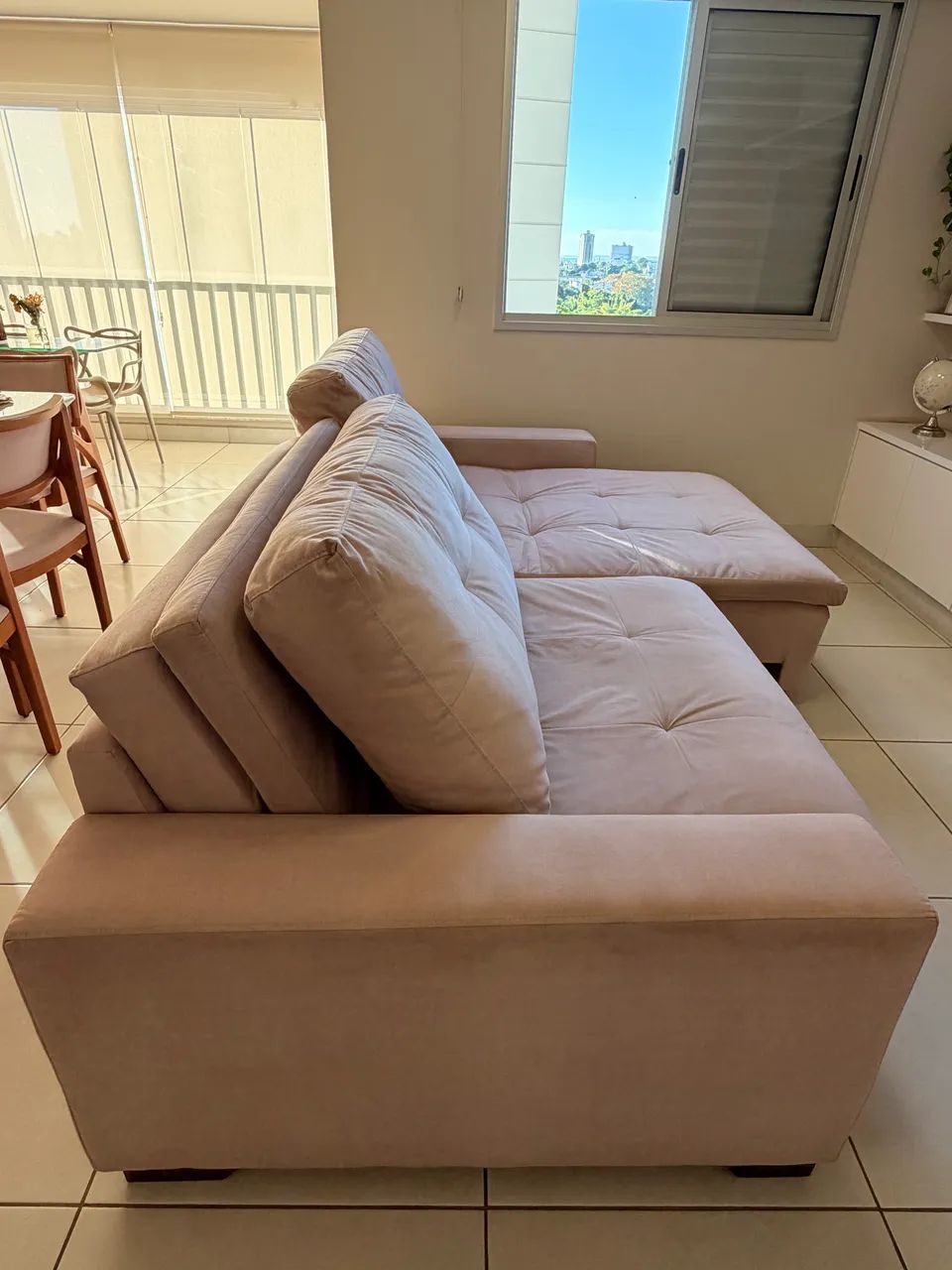 Sofá Retrátil e Reclinável 2,65 m - Foto 2