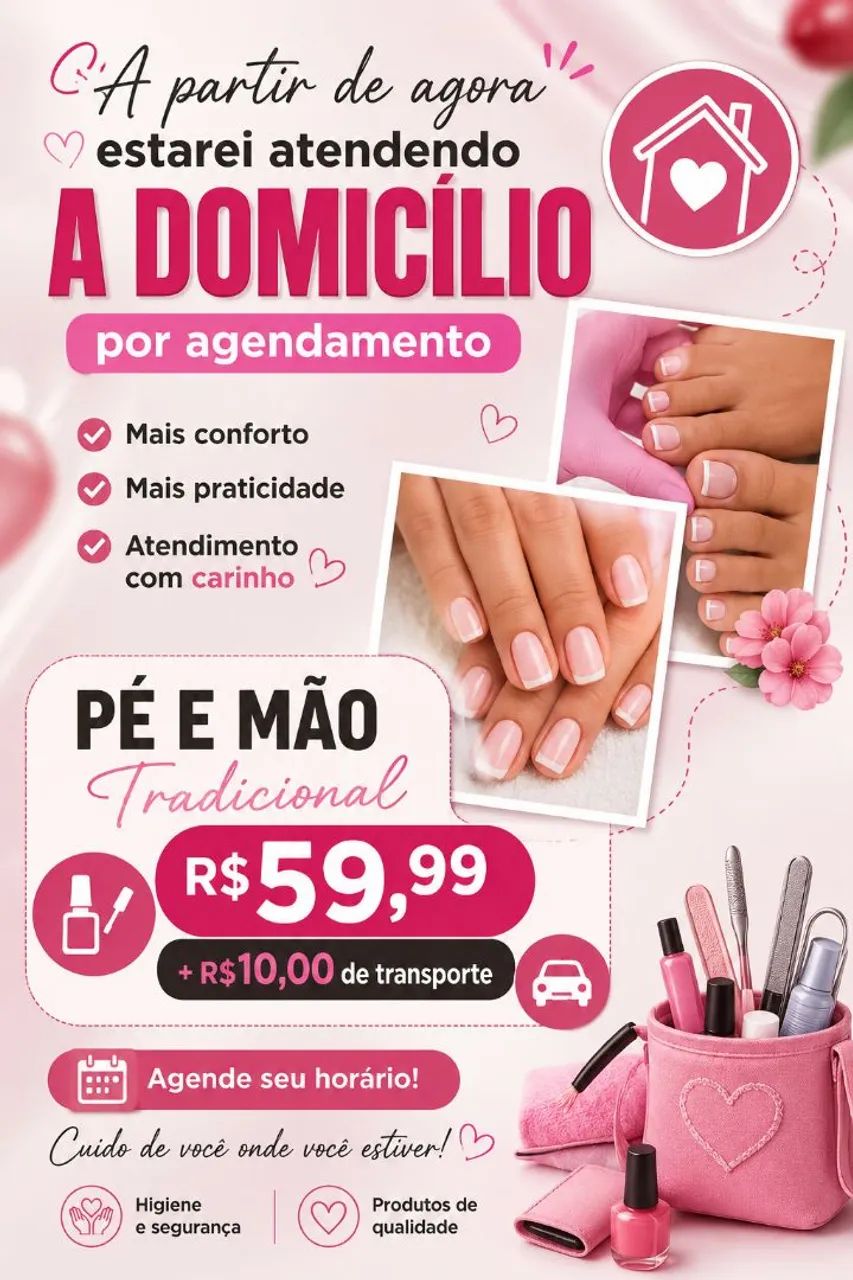 Manicure e Pedicure 
