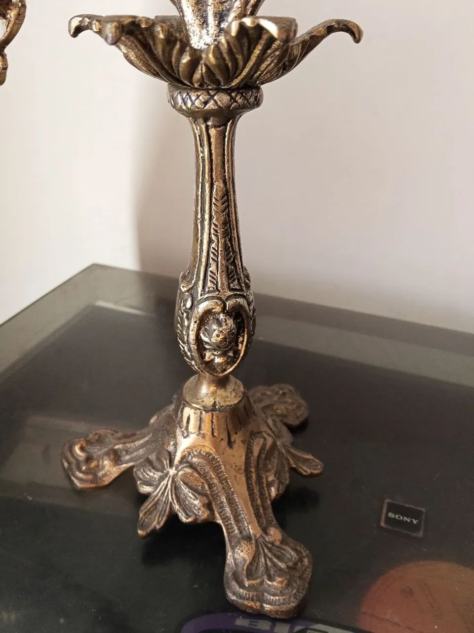 Castiçal em metal : - Foto 2
