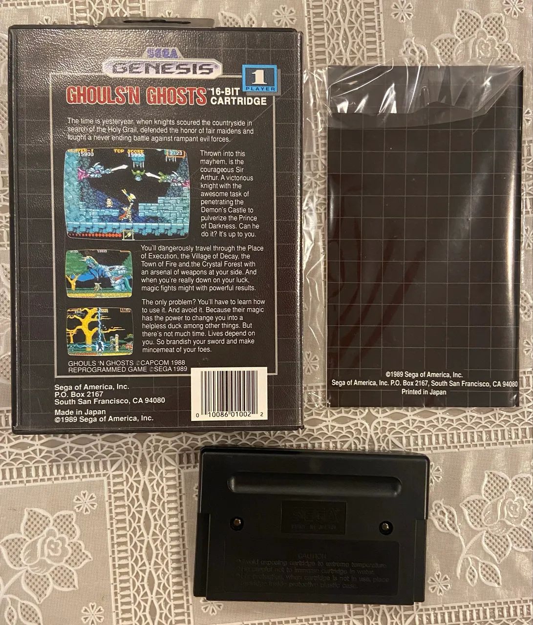 Jogo Mega Drive - Ghouls N Ghosts - Foto 2