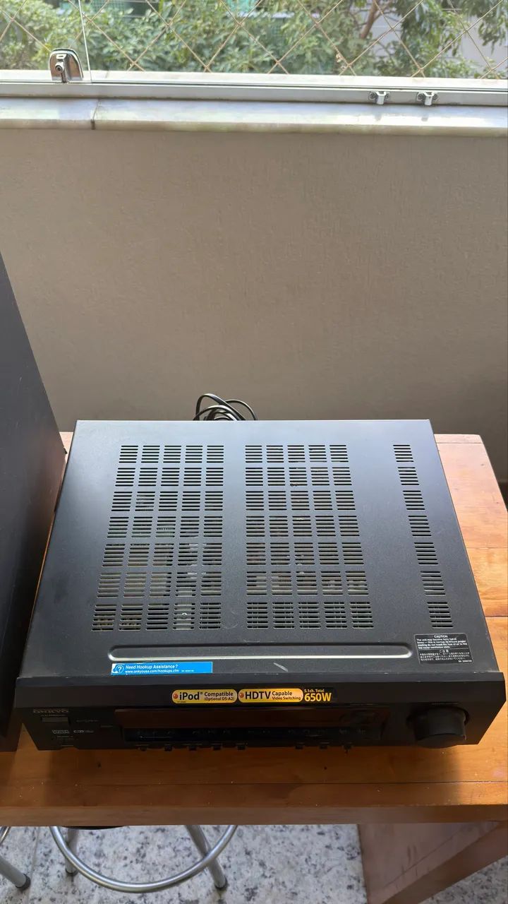 HOME THEATER ONKYO HT-R340 - IMPECÁVEL  - Foto 2