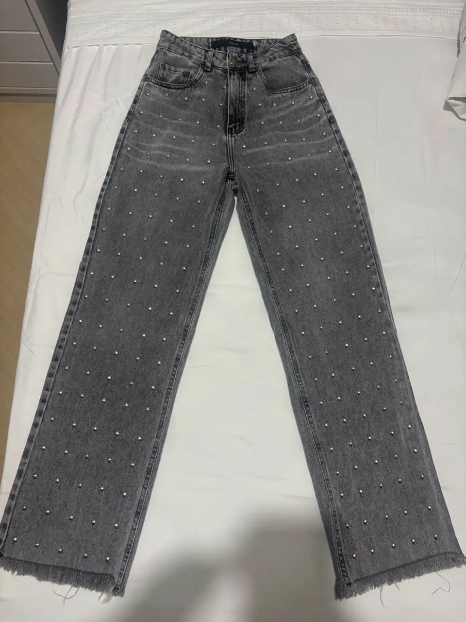 Calça 34, customizada