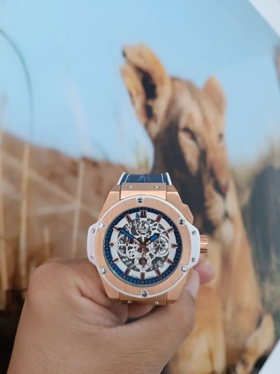 Relógio HUBLOT MIAMI MULTIFUNCIONAL ENTREGAMOS  - Foto 3