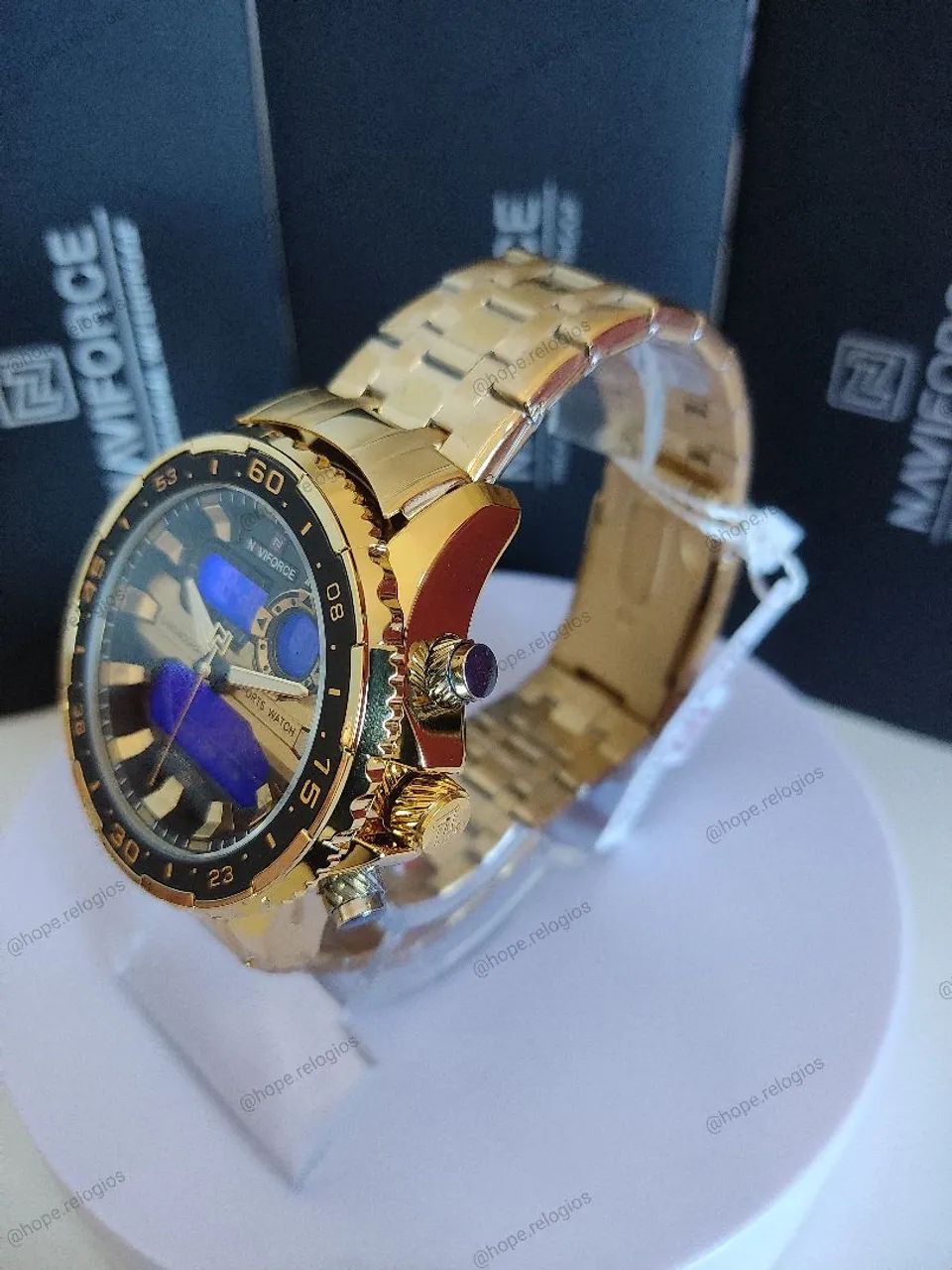 RELÓGIO NAVIFORCE ORIGINAL MASCULINO 9234 - Foto 3