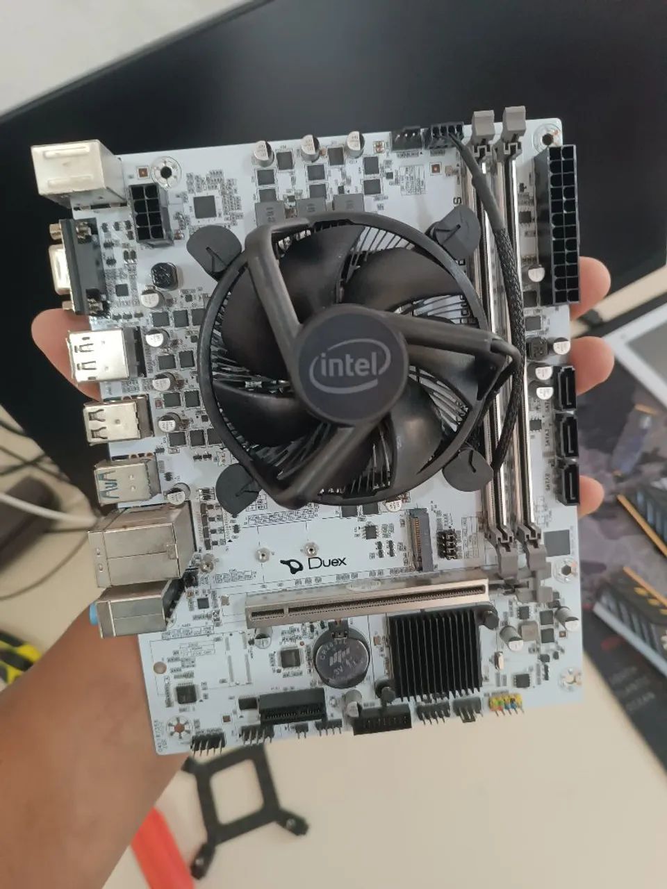 Kit i5 10400f placa mãe h510 pro
