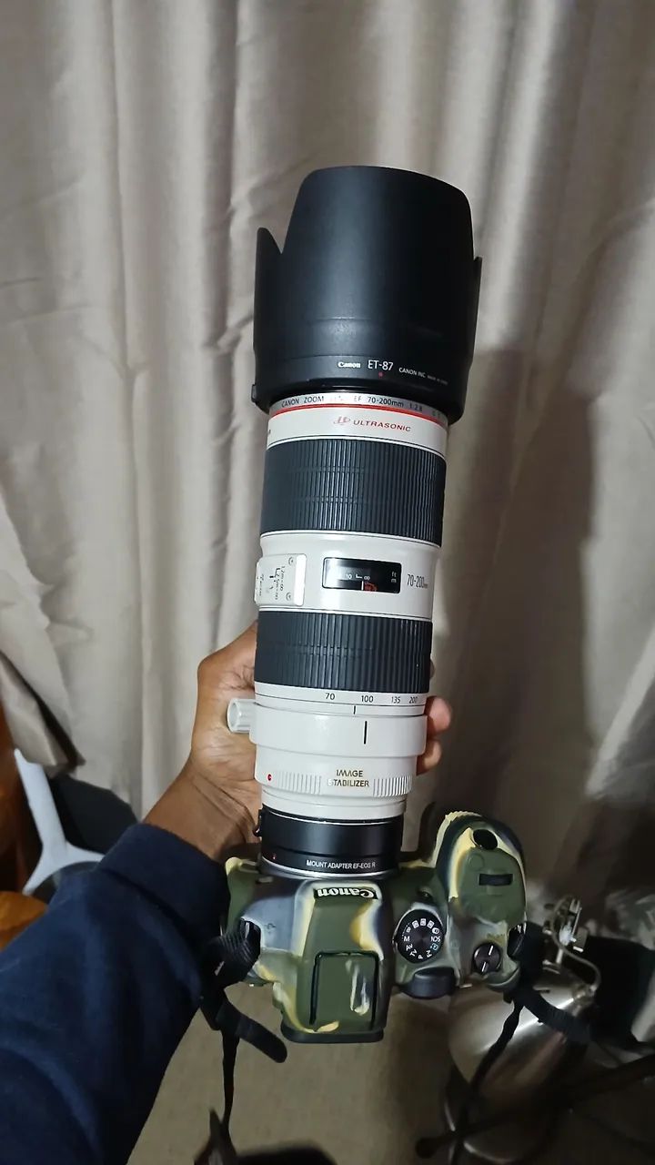 Lente canon 70 200mm  - Foto 5