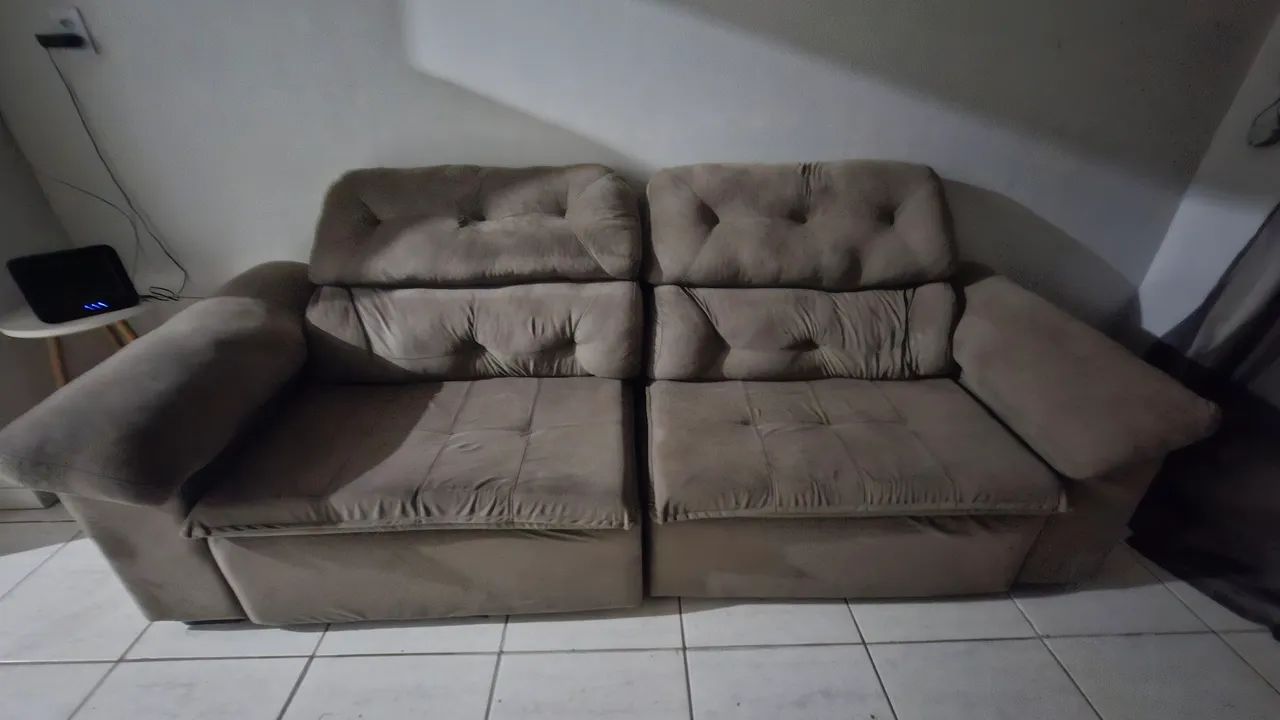 Sofá retrátil reclinavel  - Foto 3