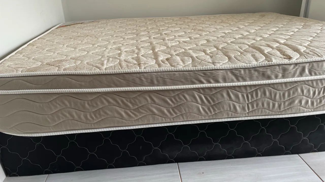 Cama box casal Ortobom 