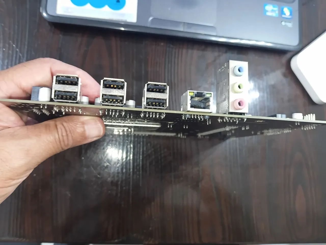 Placa-mãe E5-V306 LGA1356 DDR3 para Intel Xeon - Foto 2