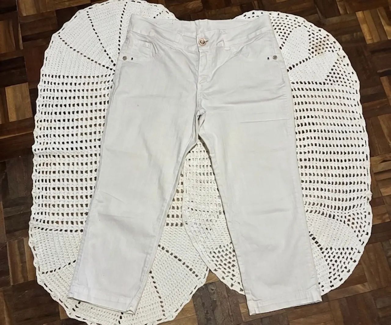 jeans feminina confidencial 46