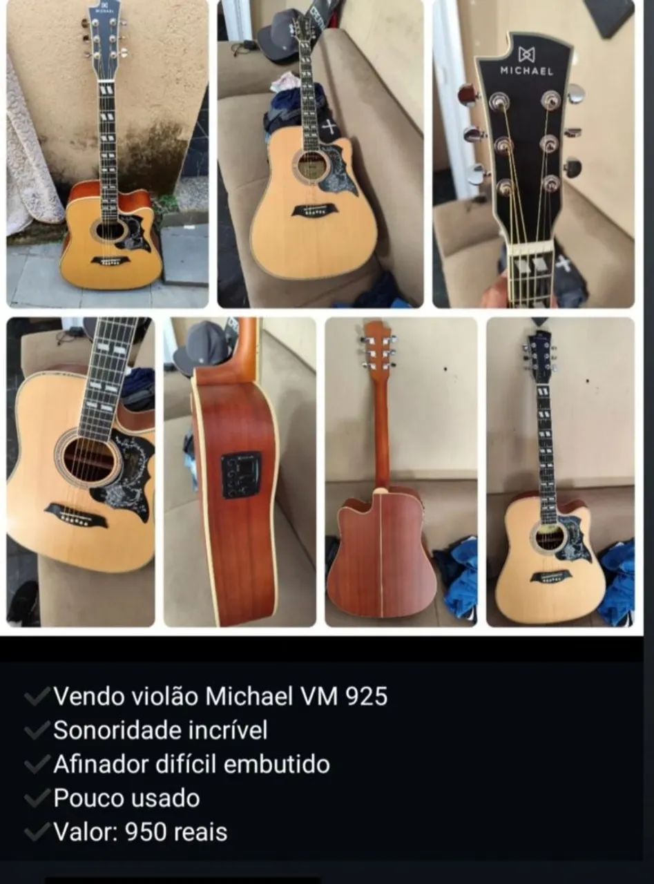 Violão elétrico Michael VM 925 - Foto 2