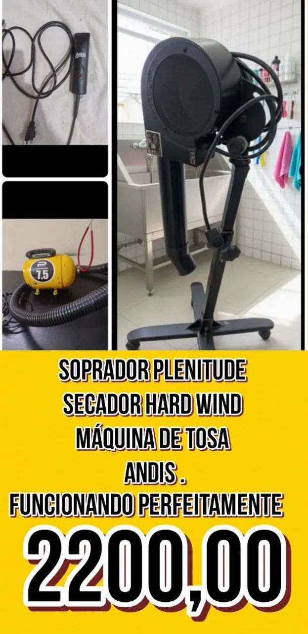 Equipamentos para Banho e tosa 