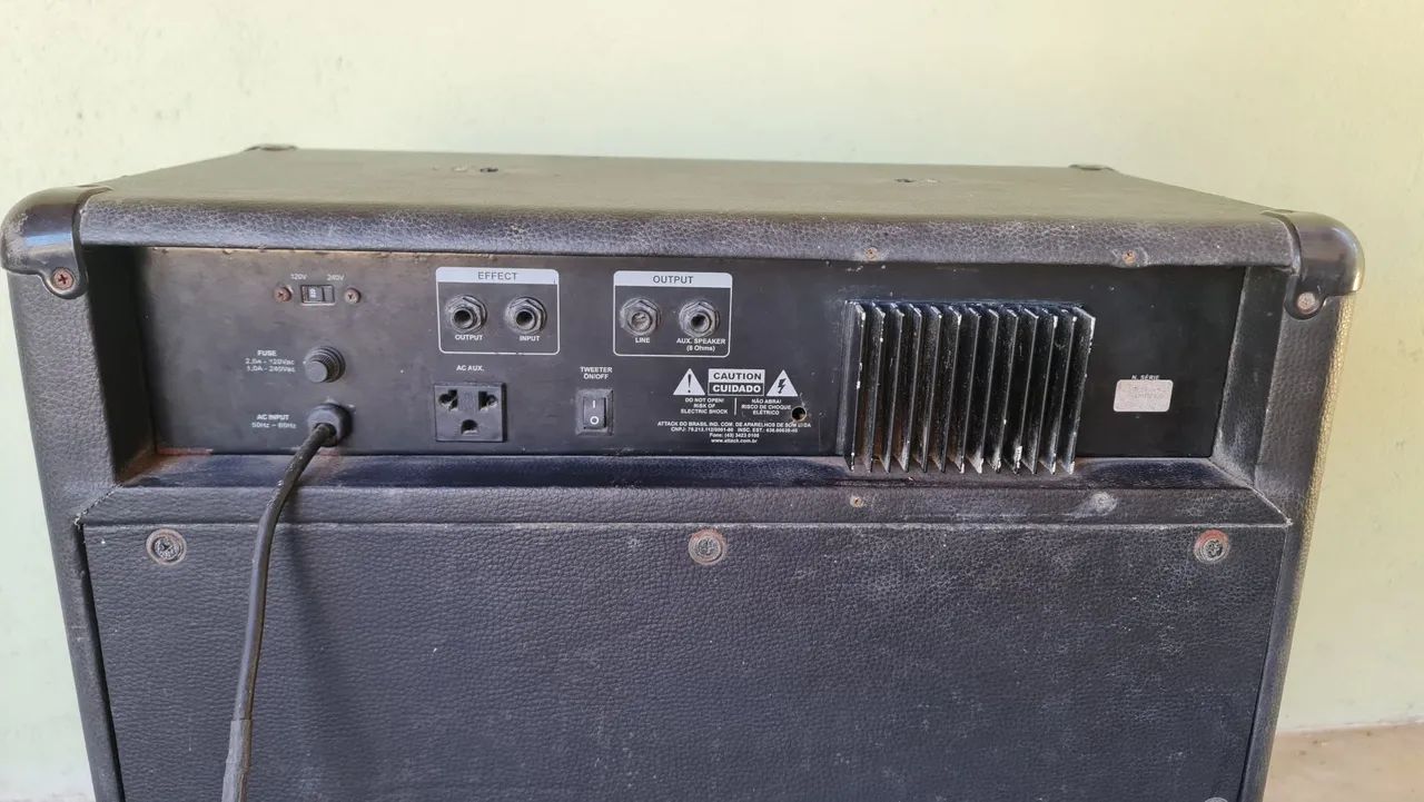 Caixa de som multiuso Attack CM 1290 - Troco por bicicleta  - Foto 4