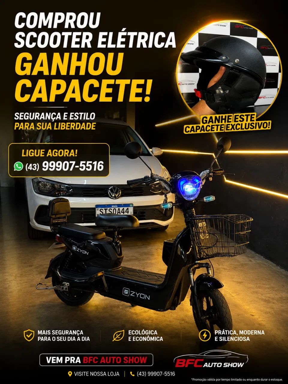 Scooter elétrica $ 3.699,90 - Foto 2