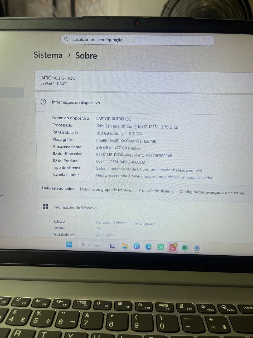 Notebook Lenovo ideapad - Foto 5