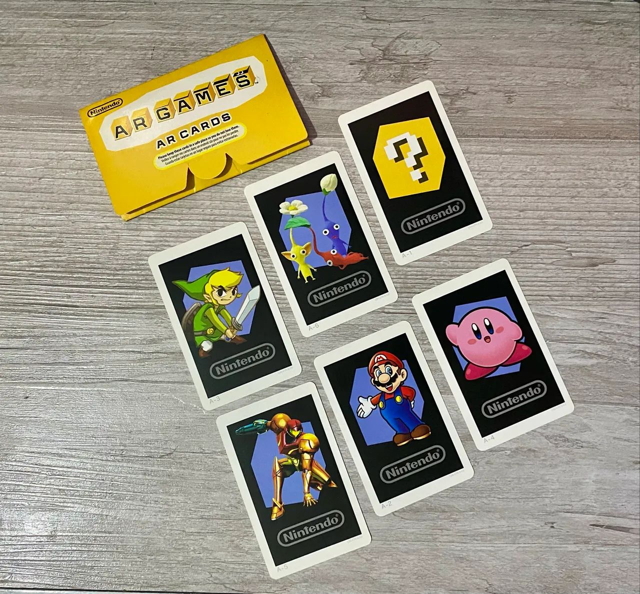 Nintendo 3DS - Ar Cards - Cartões AR (Realidade Aumentada)