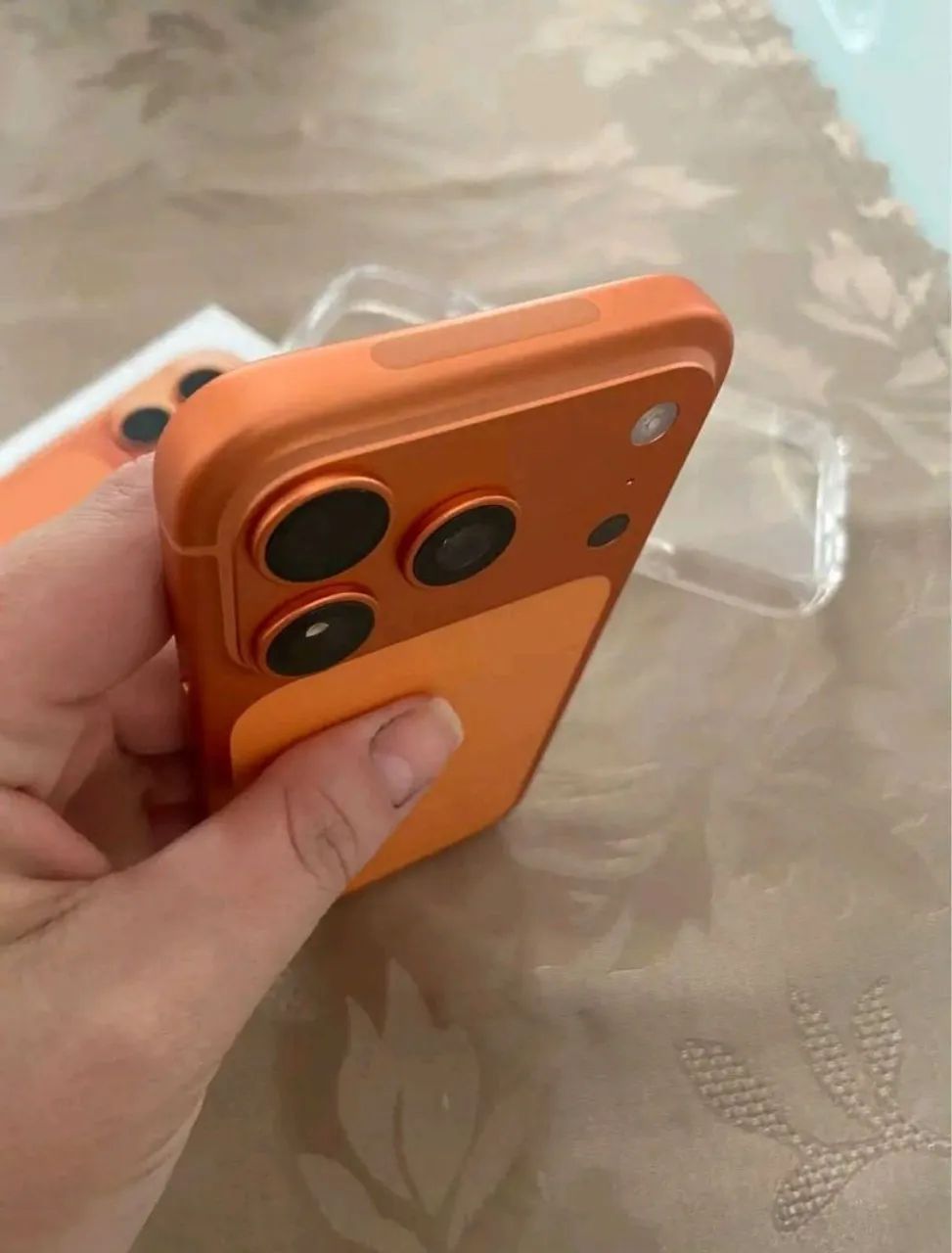 Iphone 17 pro max laranja-512GB - Foto 2