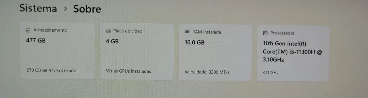 Notebook Lenovo Ideapad Gaming 3i Usado - Foto 4