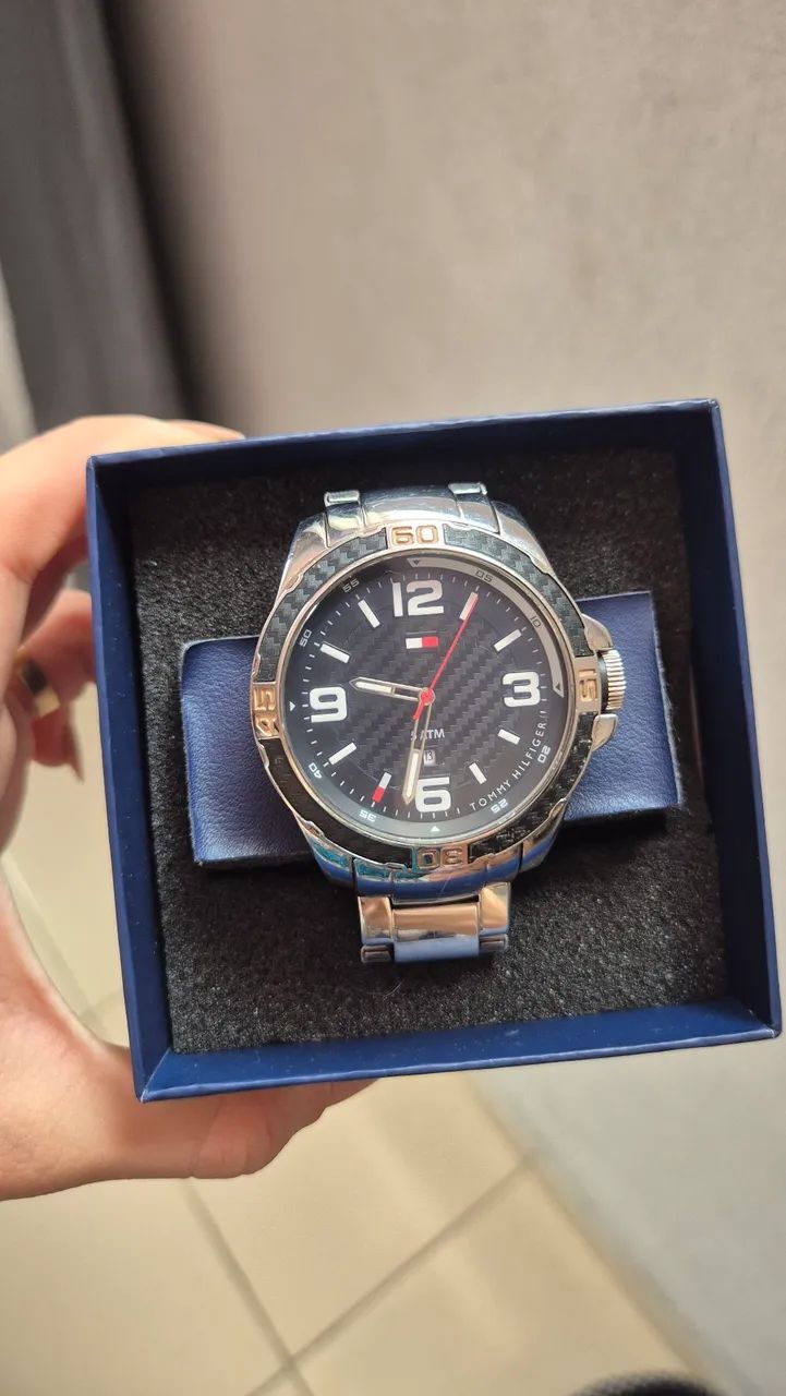 Relógio Original Tommy Hilfiger + Caixa - Foto 2