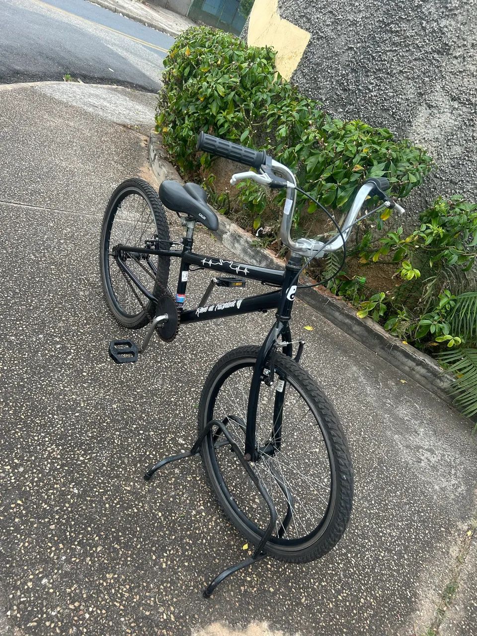 Bicicleta Montada Preta 