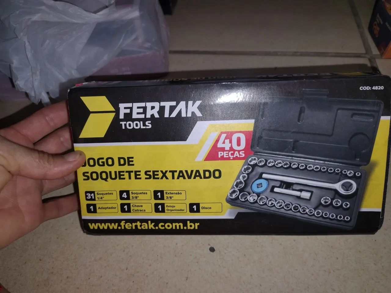 Kit com maleta chave catraca - Foto 2