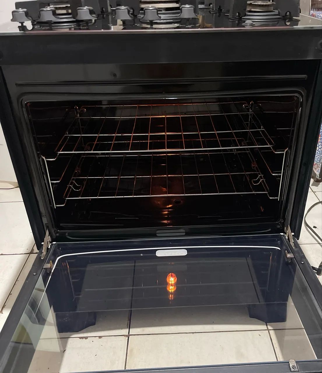 Fogão 5 Bocas Mesa de Vidro Dako , elétrico!!  - Foto 5