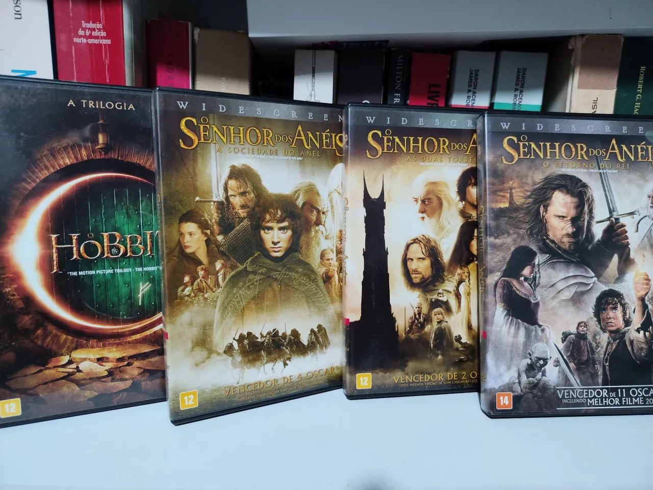 DVDs Trilogias O senhor dos Anéis e O Hobbit - Foto 2