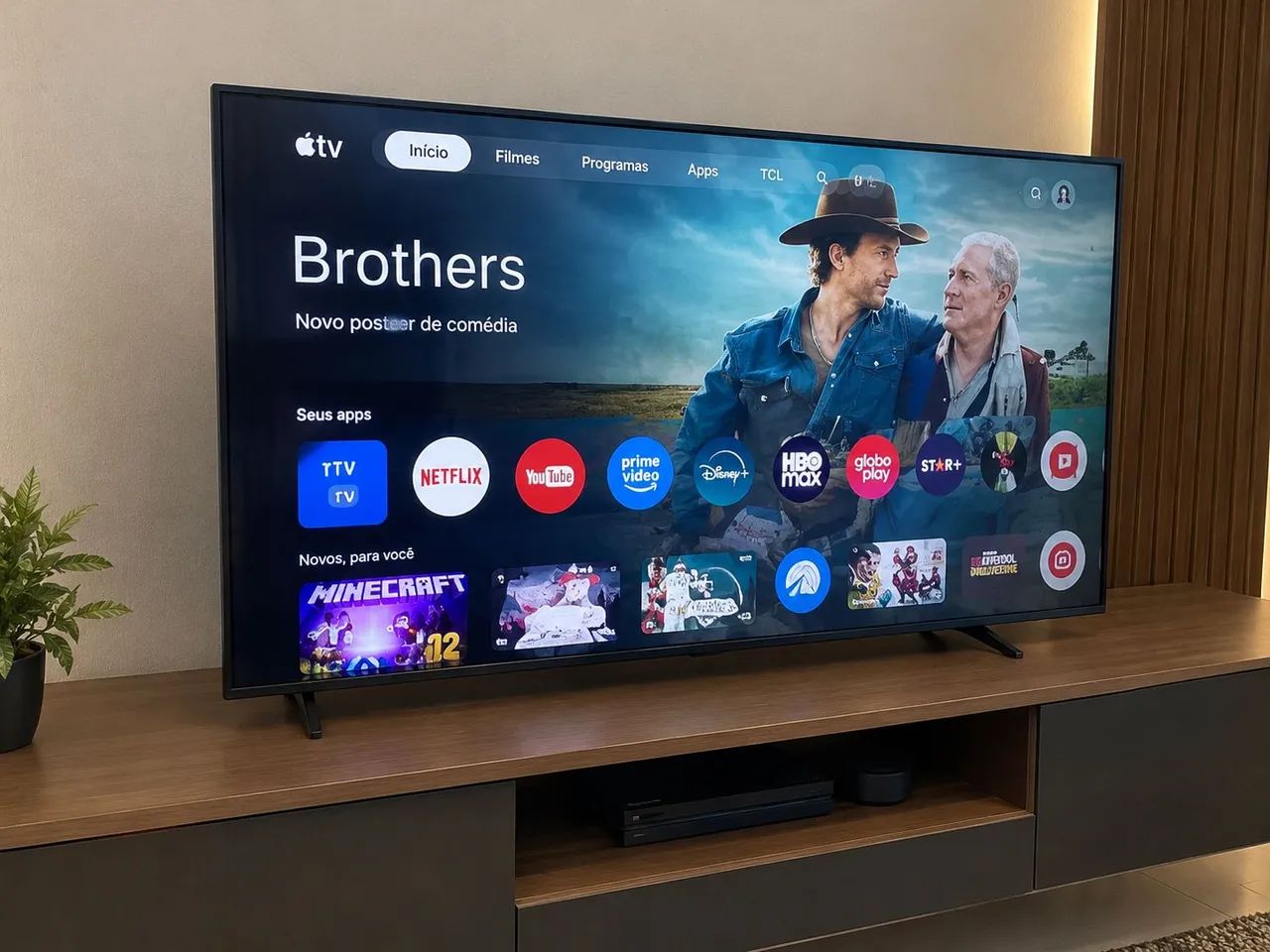 Tv 55 polegadas tcl qled troco 