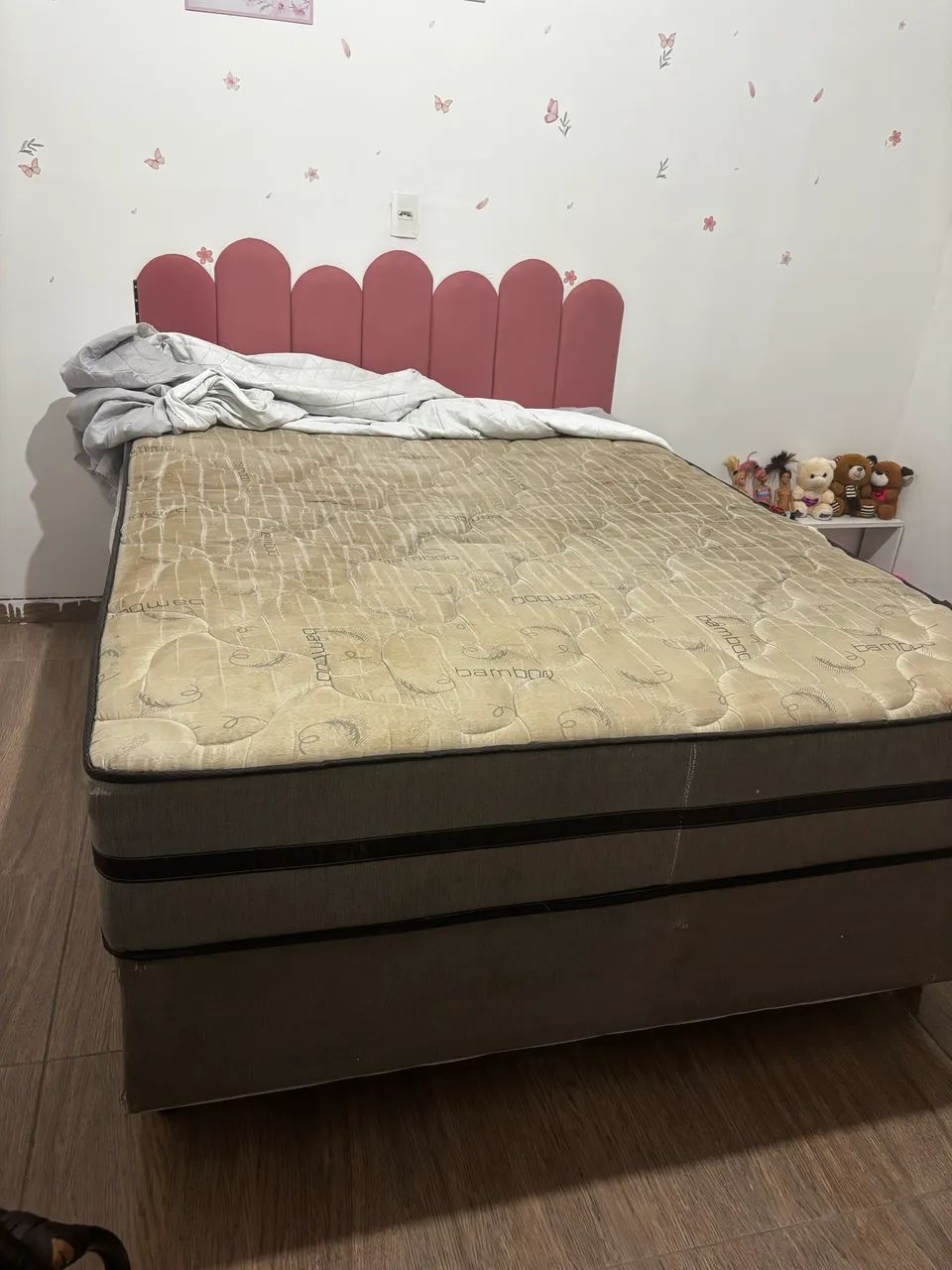Cama casal com molas base + colchão  - Foto 2