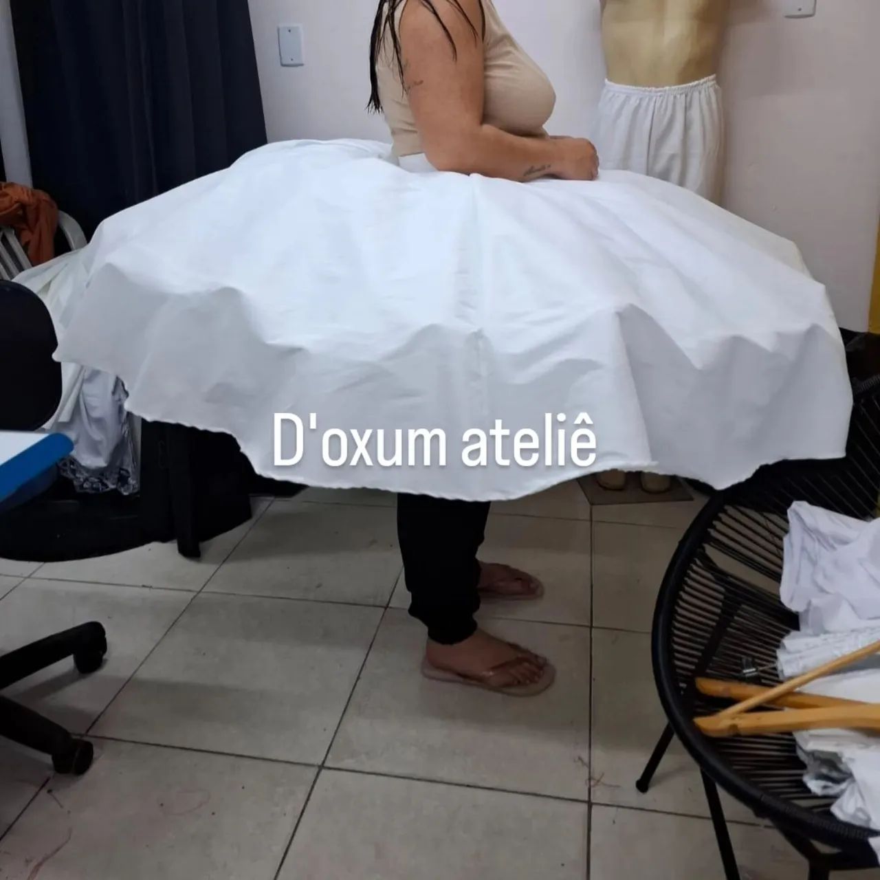 Anágua de filó  - Foto 3