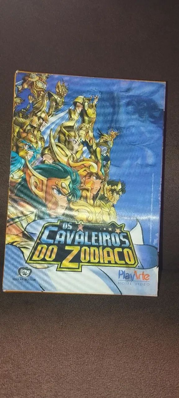 DVD Box, Os Cavaleiros do Zodíaco - DVD, Blu-Ray e Vídeo Cassete