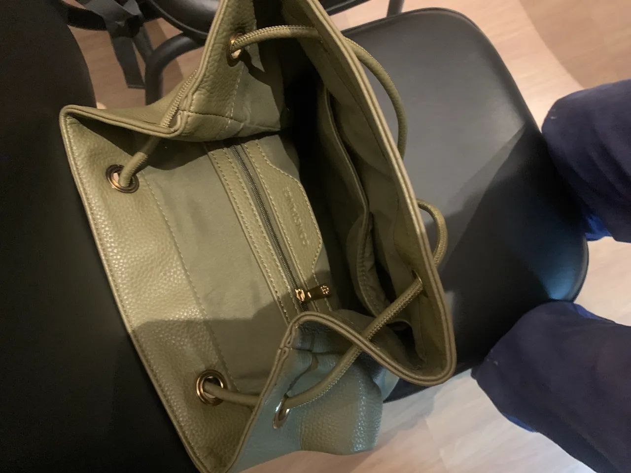 Bolsa Constance de couro  - Foto 3