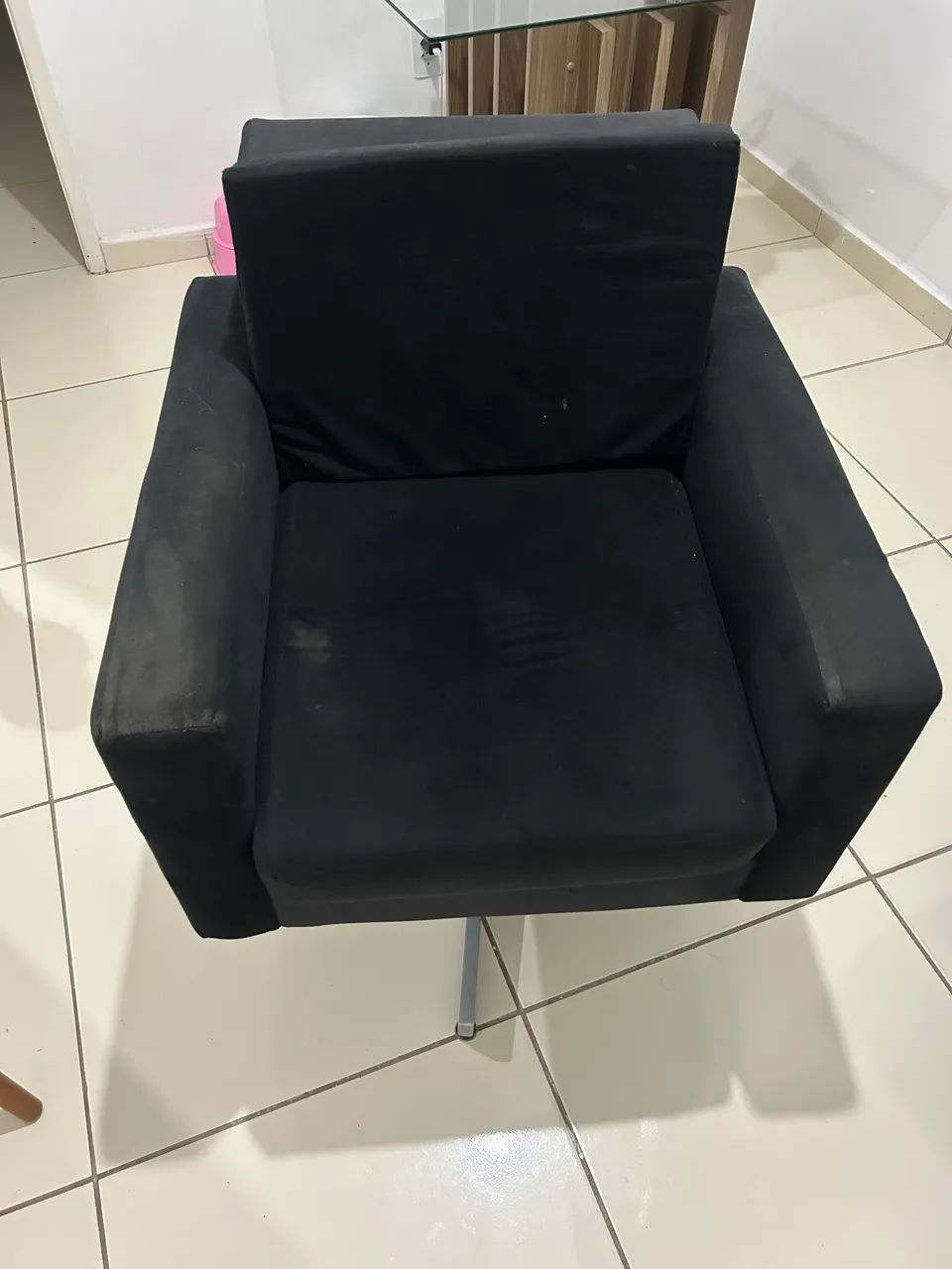 2 Poltronas Giratórias Pretas - Confortáveis e em Ótimo Estado - Foto 5