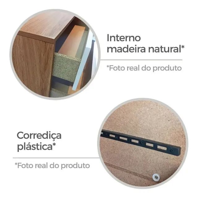 Cômoda de 5 gavetas na mega promoção  - Foto 5