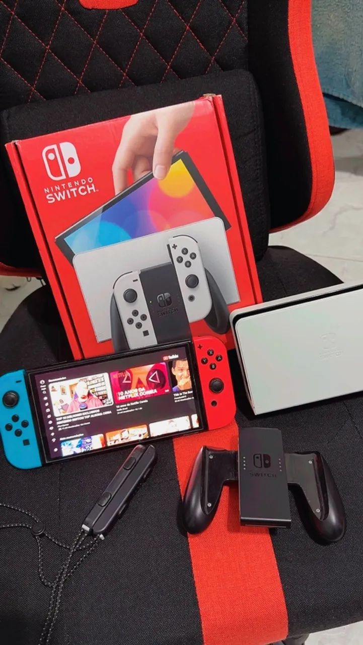 Nintendo switch oled usado